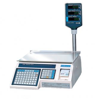 Весы с печатью этикеток CAS LP-15R.