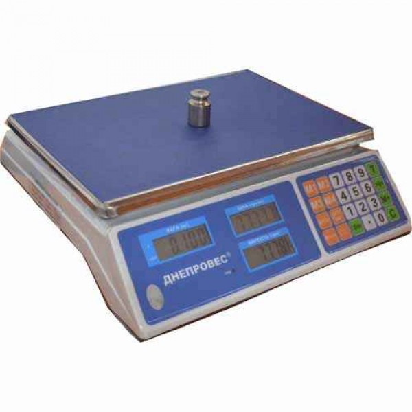 Торговые весы без стойки Днепровес F902H-15EC1