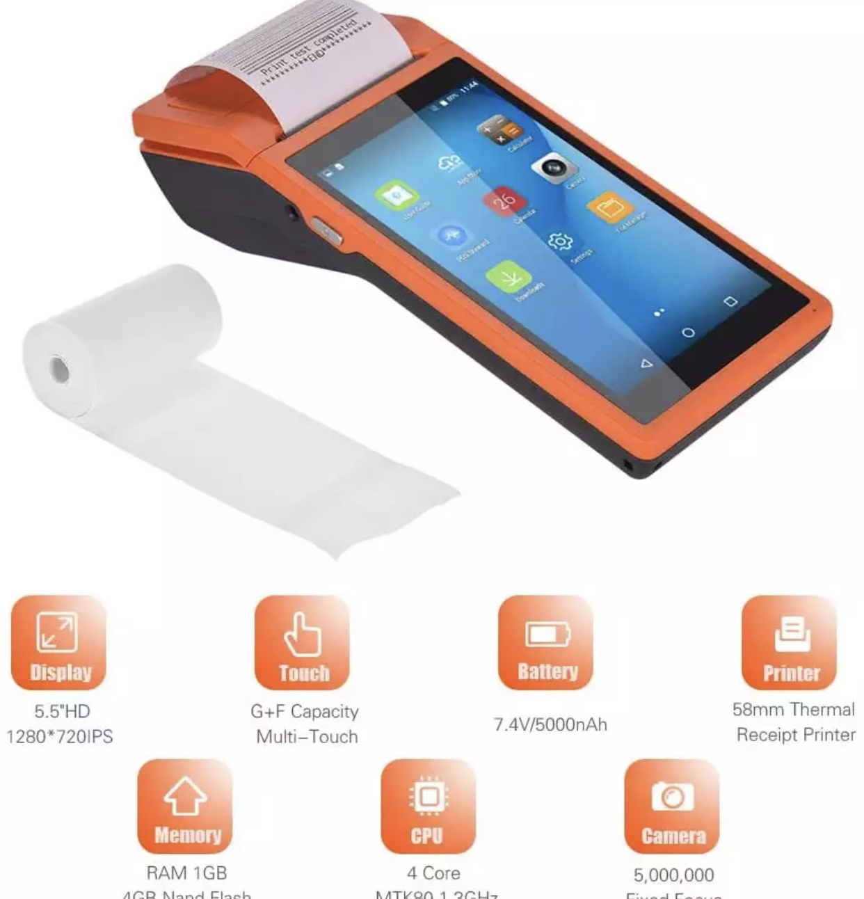 POS терминал с ОС Android 6.0