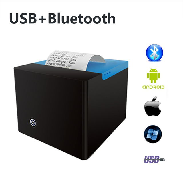 Портативный настольный чековый принтер GSM-5808U