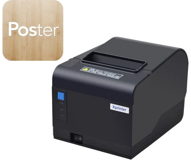 Чековый принтер Xprinter XP-Q260H (USB + RS-232 + Ethernet) для Poster и пРРО