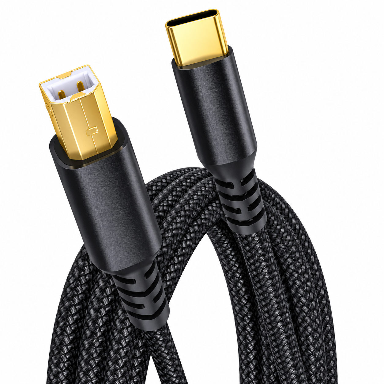 Кабель Type-C – USB 2.0 для подключения принтера к MacBook Кабель Type-C – USB 2.0 для подключения принтера к MacBook