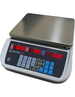 Торговые весы Днепровес ВТД-РД1 6 кг/15 кг/30 кг (с портом Ethernet- подключением к ПК или РРО)