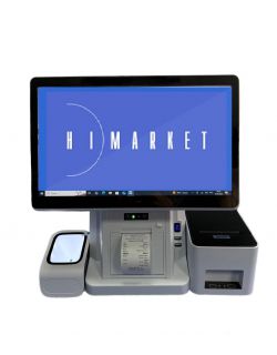 Комплект оборудования и программа WHITE-POS Himarket+пРРО HiPOS  (All-in-One)