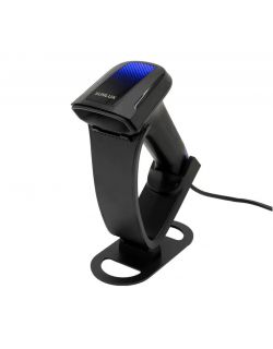 Сканер штрихкодов Sunlux RH21S USB (2D, проводной,подставка в комплекте)