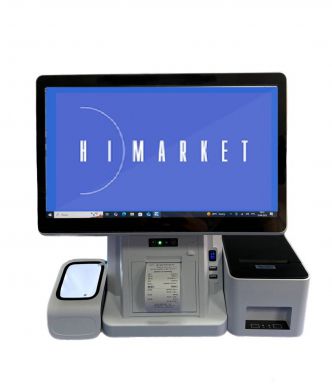 Комплект оборудования и программа WHITE-POS Himarket+пРРО HiPOS  (All-in-One)