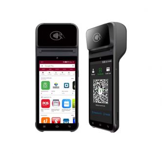 Сенсорний POS термінал Zeus (принтер, Android 13) підтримка банківських платежів (NFC) та пРРО.